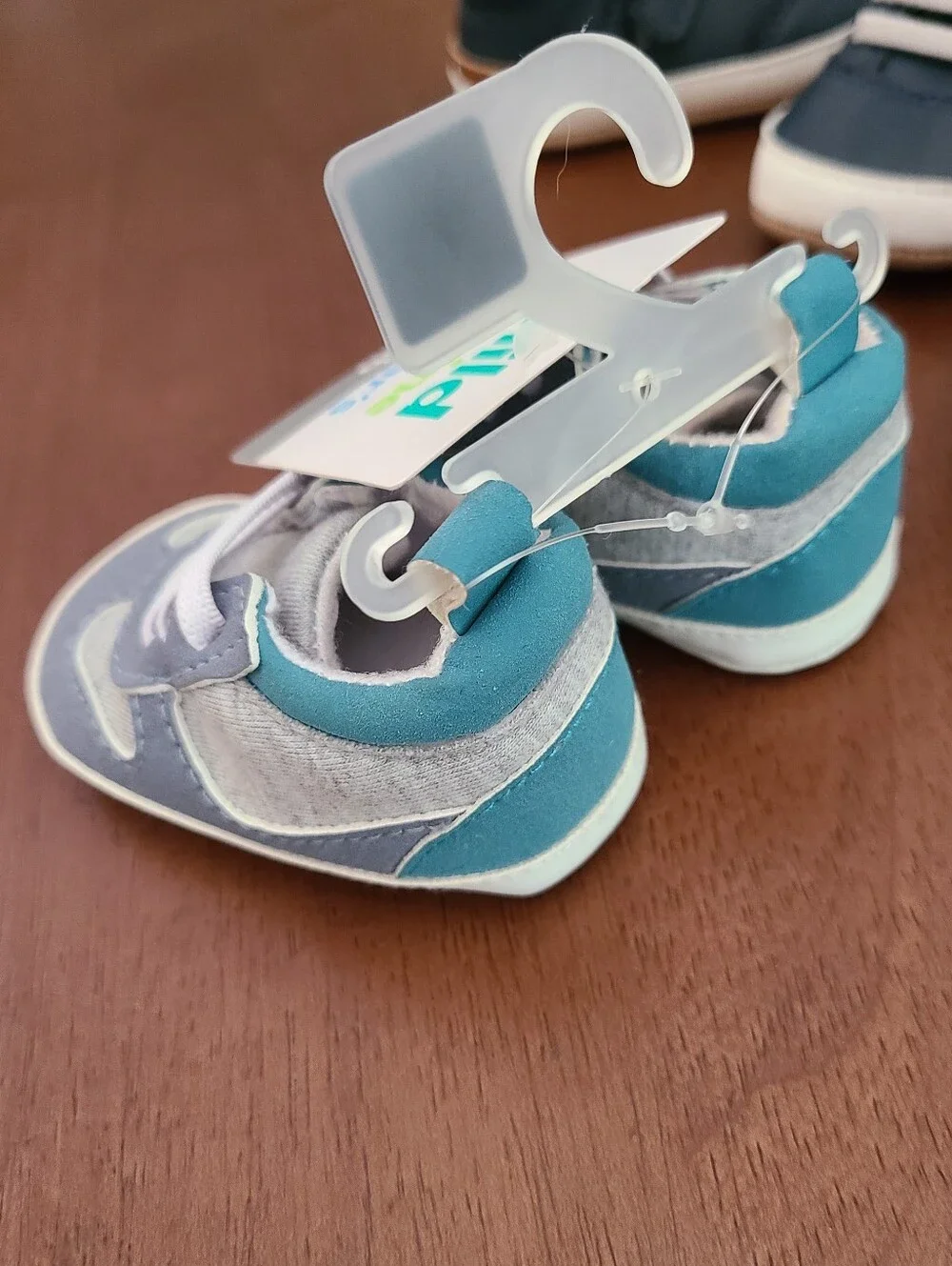 Ro+Me Robeez & Carter's Infant Crib Shoes Bundle Lot Blue Boys 3 Pairs EUC & NWT